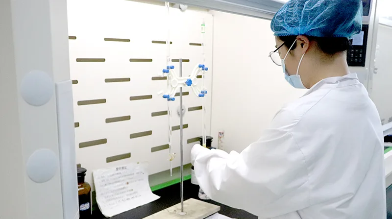 Instant noodle flavor development and seasoning testing in OEM food R&D laboratory