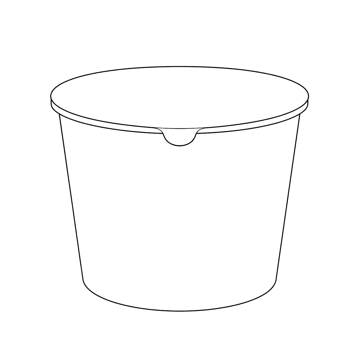 customized packaging for instant noodles - buckets