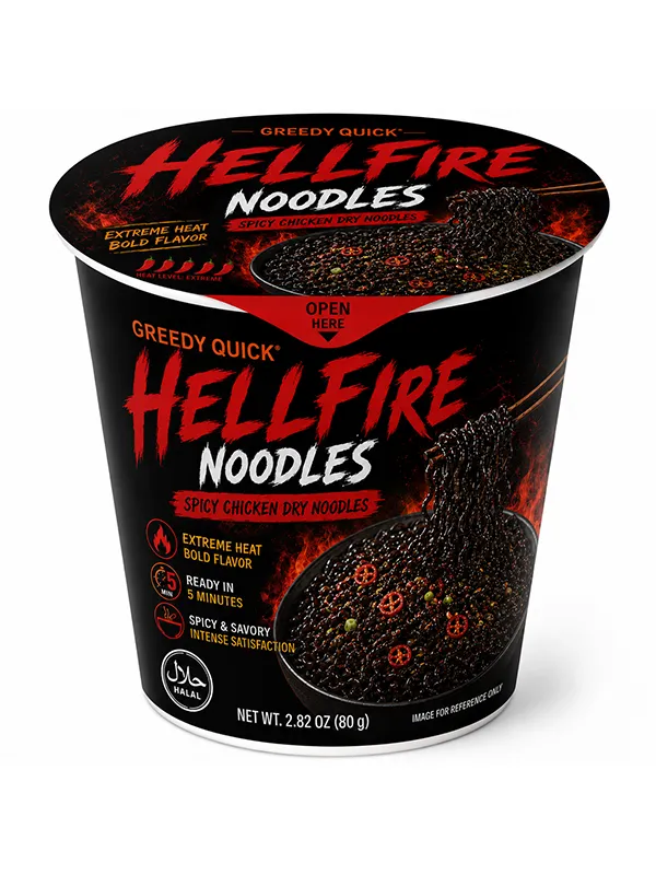 hellfire noodles-cup noodles