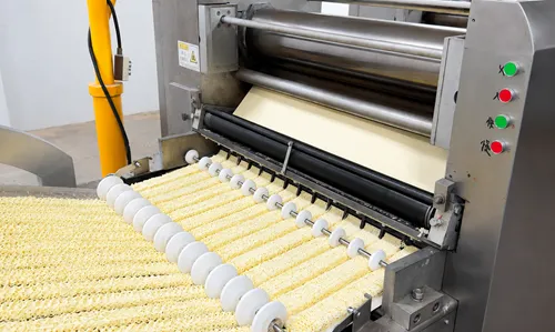 Automatic noodle cutting production line