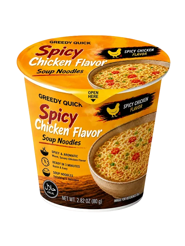 spicy chicken flavor-cup noodles
