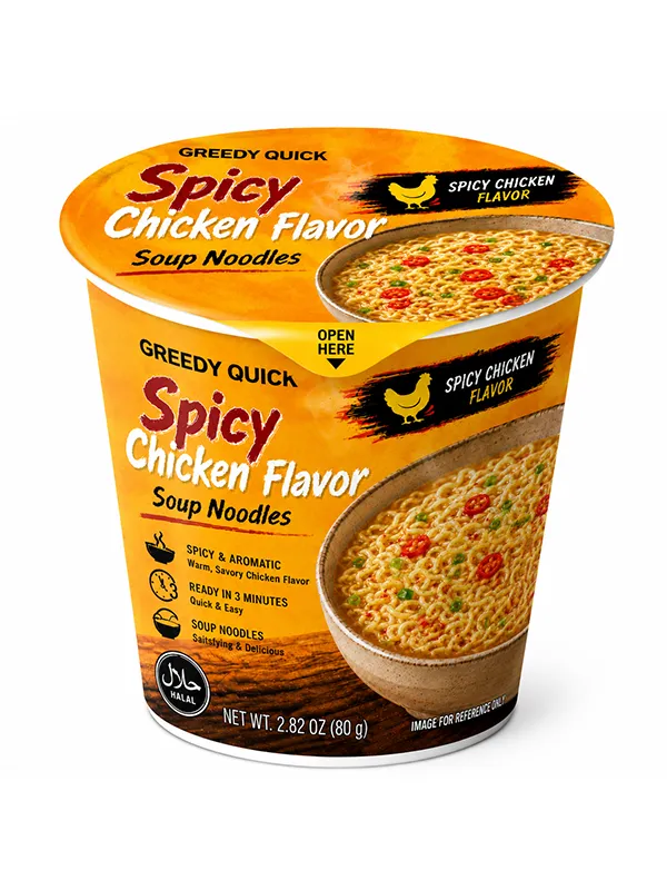 spicy chicken flavor-cup noodles